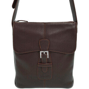 Loewe Senda leather shoulder bag brown